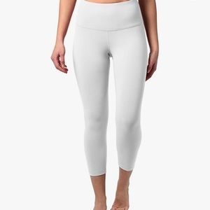 90 Degree By Reflex High Waist Capris workout leggings